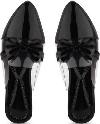 KOMOPT Women Bellies(Black , 6)