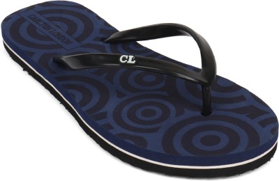 CARLTON LONDON Women Flip Flops(Navy , 4)