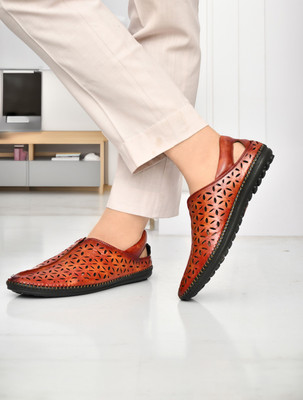 PROVOGUE Sandals | Comfortable & Durable Casual Footwear for Daily, Office & Party Wear Men Sandals(Tan , 8)