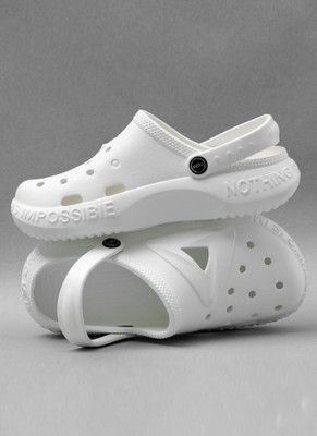 TOE CANDY Men Sandals(Off White , 6)