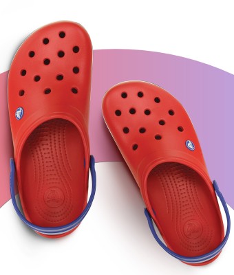 CROCS Crocband Women Clogs(Red , 4 UK/India)