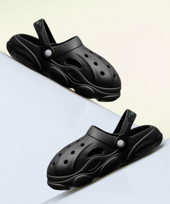 AlexVyan Women Clogs(Black , 5)