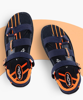 CALCADOS Men Casual(Orange , 10)