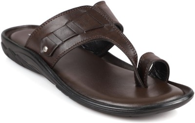 LEONCINO Men Flats(Brown , 6)