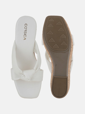 CORSICA Women Heels(White , 6)