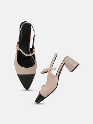 CHEMISTRY Women Heels(White , 7)