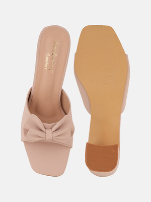 Dressberry Women Heels(Tan , 7)