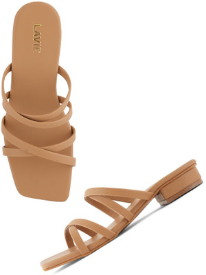 LAVIE Women Heels(Beige , 9)