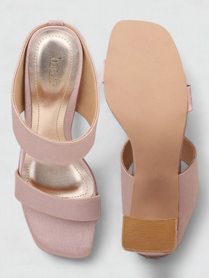 Inc.5 Women Heels(Pink , 6)