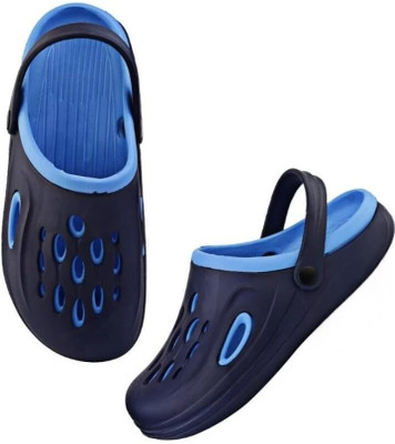 Crawl & sprint Men Clogs(Blue , 8)