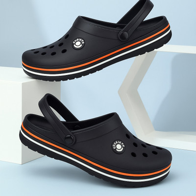 STRIKER Men Clogs(Black , 10)