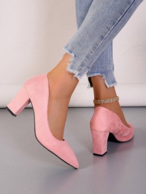 Kiwaoo Women Heels(Pink , 2)