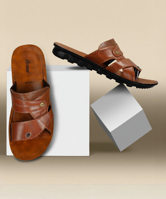 Paragon Paragon PUK2236G Men Durable Slip-on Daily Wear Smart Casual Sandals Slippers Men Sandals(Tan , 8)