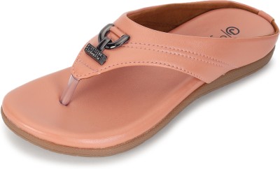 ORTHO JOY Women Flats(Orange , 5)