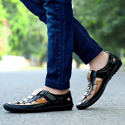 ERIX Men Casual(Black , 10)