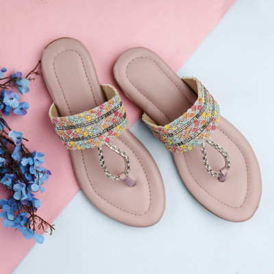 Paduki Women Flats(Pink , 7)