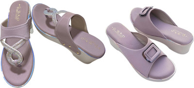 BKD FOOTWEAR Women Flats(Pink , 4)