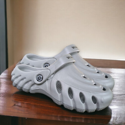 Vintex Men Sandals(Grey , 7)