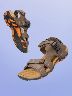 Impakto by Ajanta Men Beige Sports Sandals