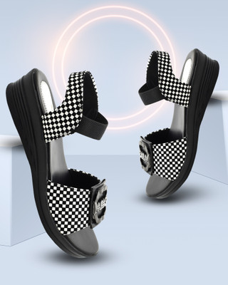 IndiForce Women Heels(Black , 7)