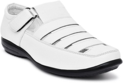 Peclo Men Sandals(White , 11)