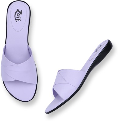 Zaif Women Flats(Purple , 6)