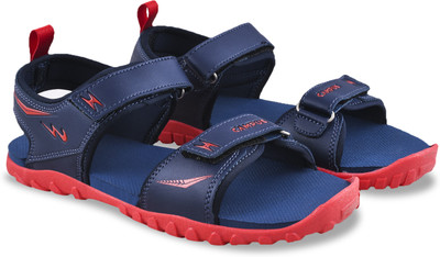 CAMPUS GC-22122 Men's Sandals | Sturdy Anti-Slip Sole Design | Adjustable Velcro Men Sandals(Blue , 7)