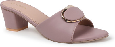 CORSICA Women Heels(Purple , 4)