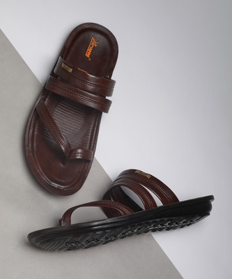 Paragon Men Brown Flats