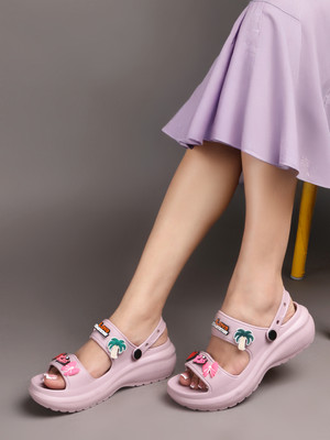 Roadster Women Clogs(Pink , 6)