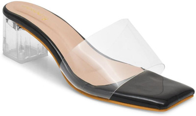 Dressberry Women Heels(Black , 6)