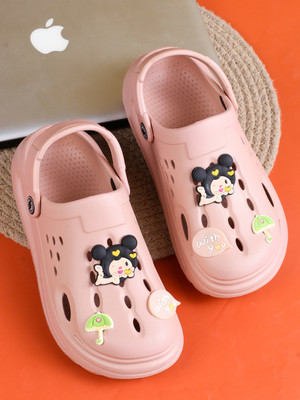 TRASE Women Clogs(Pink , 3)
