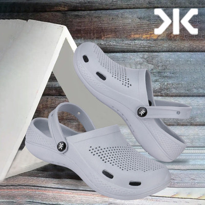KILLER Men Clogs(Grey , 10)