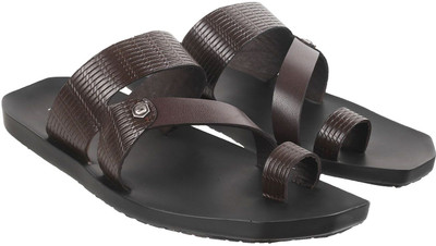 METRO Men Sandals(Brown , 9)