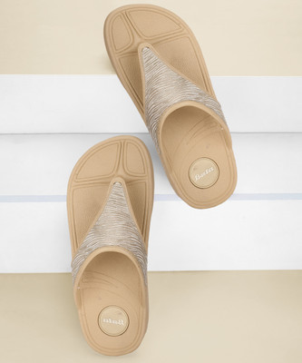 Bata Women Wedges(Beige , 4)