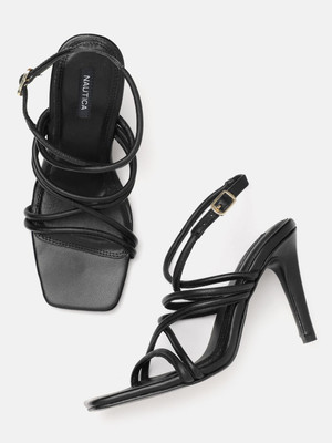 NAUTICA Women Heels(Black , 5)