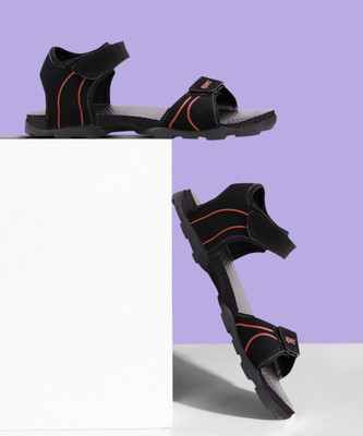 Sparx SS 703 Men Sports Sandals(Red, Black , 6 UK/India)