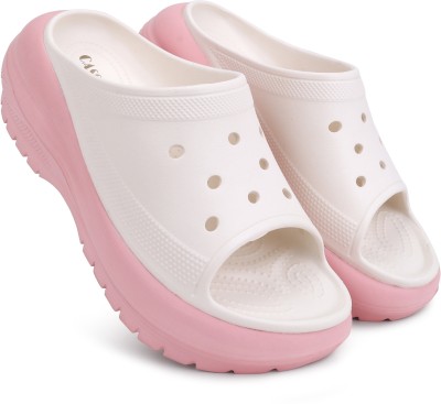 Cassiey Women Clogs(Pink , 3)