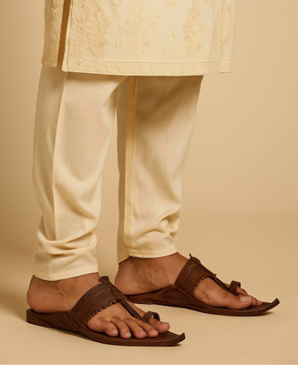 Kolhapuri Men Sandals(Brown , 6)