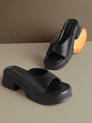 Mast & Harbour Women Heels(Black , 3)