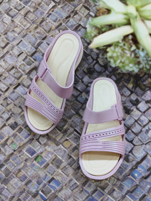 Fashion Engineer Women Flats(Purple , 4)