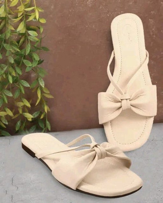 PZ MIR Women Flats(Beige , 8)