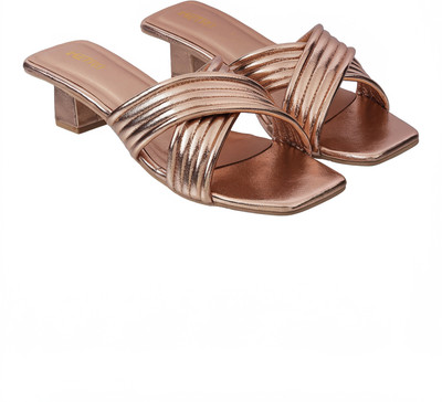 METRO Women Heels(Pink , 4)