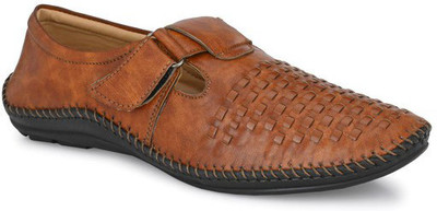 SHENCES Men Casual(Tan , 8)