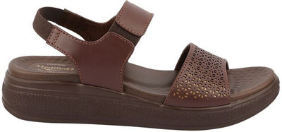 MEDIFEET Women Flats(Brown , 4)