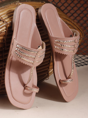 Hitway Women Flats(Pink , 4)