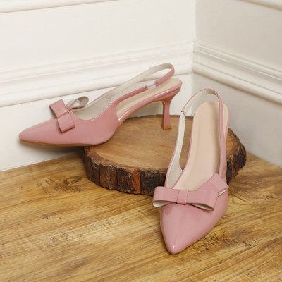 CHEMISTRY Women Heels(Pink , 9)