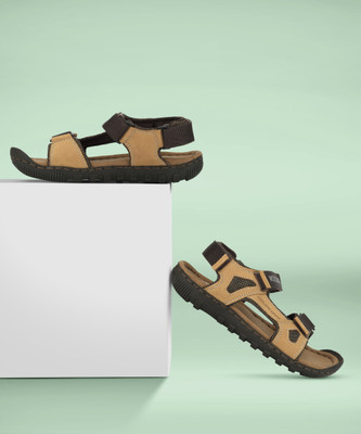 WOODLAND Men Casual(Yellow , 8)