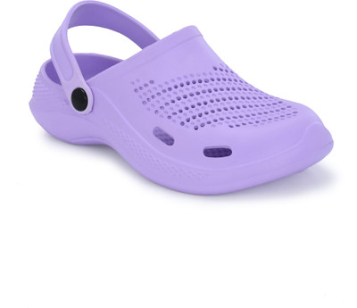 HRX by Hrithik Roshan Women Clogs(Purple , 5)