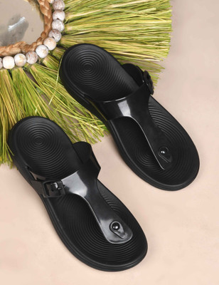 slipover Doctor Soft|Orthopedic|Comfort|Lightweight|Durable|Diabetic|Non Slip Slipper Women Heels(Black , 8)